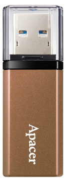Flash Drive Apacer AH25C 64GB 3.2 Bronze (AP64GAH25CJ-1) [202207]