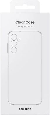 Чохол-накладка Samsung Clear Cover для Samsung Galaxy A14 G5 SM-A146 Transparent (EF-QA146CTEGRU) [601902]