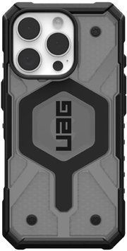 Чохол UAG для iPhone 16 Pro, Pathfinder Clear Magsafe, Ash (114464113131) [108738]