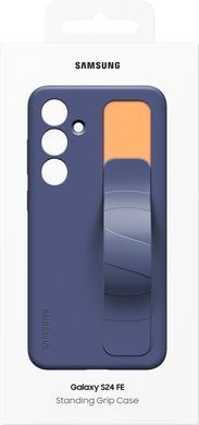 Чохол-накладка Samsung Standing Grip Case для Samsung Galaxy S24 FE SM-S721 Blue/Black (EF-GS721CNEGWW) [602527]