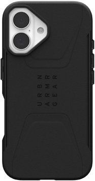 Чохол UAG для iPhone 16, Civilian Magsafe, Black (114446114040) [108225]