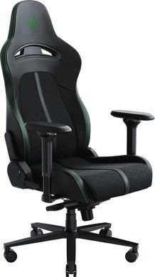 Крісло Razer Enki ПУ шкіра, 4D-Armrests, чорно-зелений (RZ38-03720100-R3G1) [111579]