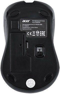 Миша Acer OMR010, WL, чорний (ZL.MCEEE.028) [104072]
