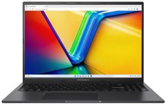 ASUS Ноутбук Vivobook 16X K3604ZA-MB023 16" WUXGA IPS, Intel i3-1215U, 8GB, F512GB, UMA, NoOS, Чорний
