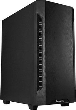 Корпус CHIEFTEC Elox AS-01B, без БЖ, 2xUSB3.2, 1xUSB2.0, 1x120мм, Sound insulated panels, VGA 320мм, LCS ready, ATX, чорний (AS-01B-OP) [109548]