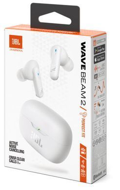 Гарнітура JBL WAVE BEAM 2 White (JBLWBEAM2WHT) [201392]