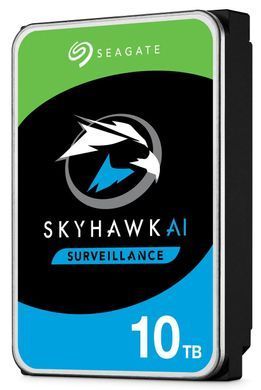 Накопичувач HDD SATA 10.0TB Seagate SkyHawk Al Surveillance 256MB (ST10000VE001) [608161]