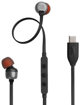 Гарнітура JBL TUNE 310C USB-C Black (JBLT310CBLK) [201342]