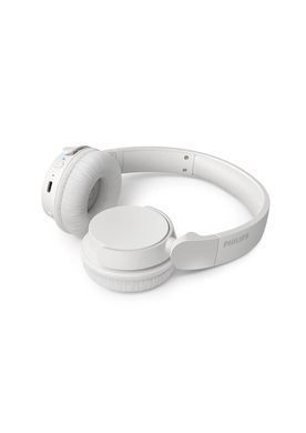 Навушники On-ear Philips TAH4209 BT 5.3, Wireless, Mic, Білий (TAH4209WT/00) [107441]