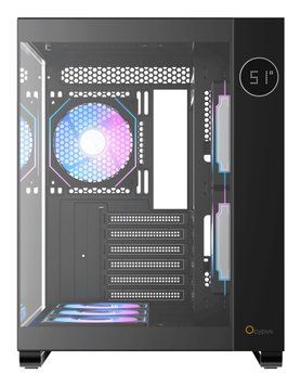 Корпус для комп'ютера ATX W/O PSU IOTA C70 BK ARGB OCYPUS (IOTA-C70-BKD600XX-GL) [502886]