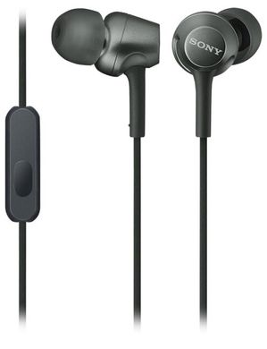 Sony Навушники MDR-EX255AP In-ear Mic Чорний (MDREX255APB.E)