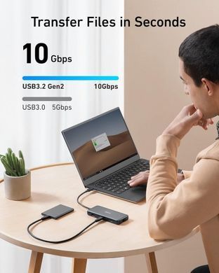 USB-хаб Anker USB-C 8-в-1 Black (A83830A2) [619760]