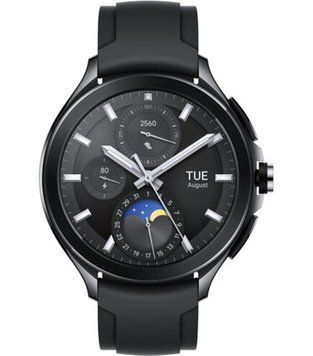 Смарт-годинник Xiaomi Watch 2 Pro Black Case with Black Fluororubber Strap (BHR7211GL) [618059]