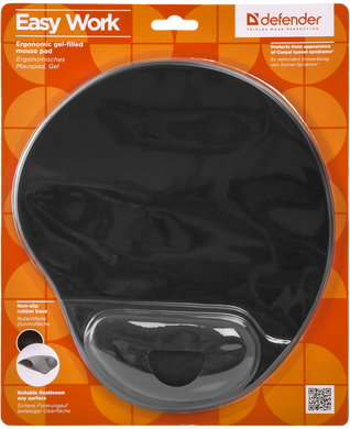 Килимок для миші Defender Easy Work Black (50905) [200855]