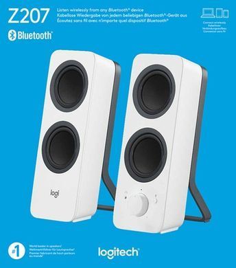 Акустика Logitech Z207 Bluetooth White (L980-001292) [203631]