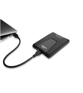 Зовнішній жорсткий диск PHD External 2.5'' ADATA USB 3.1 DashDrive Durable HD650 1TB Black (AHD650-1TU31-CBK) [803155]
