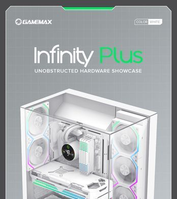 Корпус для ПК GAMEMAX (Infinity Plus WH) [303369]