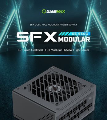 Блок живлення GAMEMAX (GS-650G Black) [303207]