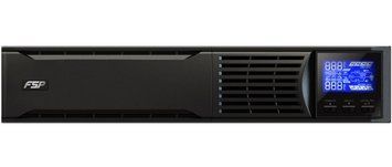 ДБЖ FSP Champ 1 kVA, RM, IEC (CH-1101RS), 1000VA/900W, Online, IEC*6,CE (PPF9001404) [400903]