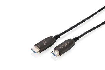 Кабель DIGITUS HDMI UHD 8K, AOC hybrid-fiber, type A M/M, 40м, чорний (AK-330126-400-S) [115009]