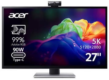 Монiтор 27" Acer PE270XTbmiiprcuzx Black (UM.HP0EE.010) [203571]