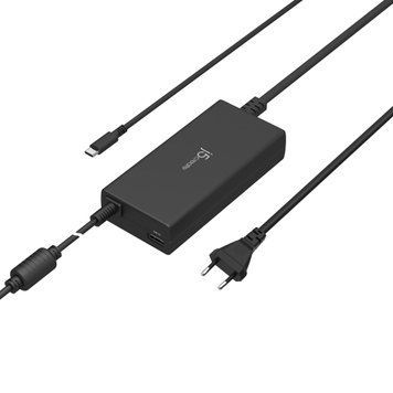 Мережевий зарядний пристрій J5create Super Charger 100W Black (JUP2290C-EN) [618215]