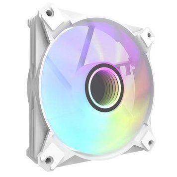 Корпусний вентилятор DARK FLASH INF8 BULK, білий (INF8 WHITE BULK) [503322]