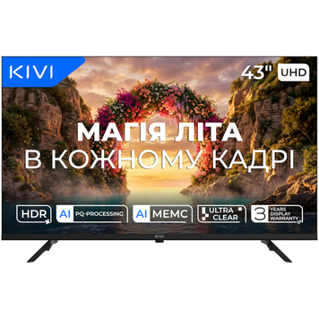 Телевізор KIVI (43U800KB) [305185]