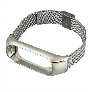 Ремінець BeCover Metal для Xiaomi Mi Smart Band 5/Mi Smart Band 6 Silver (705147) [604611]