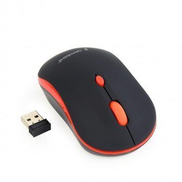 Миша бездротова Gembird Black/Red (MUSW-4B-03-R) [606383]