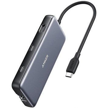 USB-хаб Anker USB-C 8-в-1 Black (A83830A2) [619760]