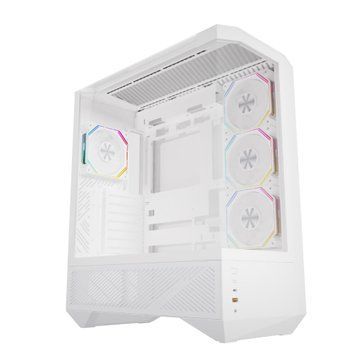 Корпус для комп'ютера DARK FLASH ATX без блока живлення DY460 білий (DY460 WHITE) [503223]