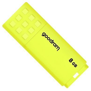 Флеш-накопичувач USB2.0 8GB Goodram UME2 Yellow (UME2-0080Y0R11) [607085]