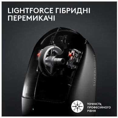 Миша Logitech Pro X Superlight 2 Lightspeed Black (910-006630) [200812]