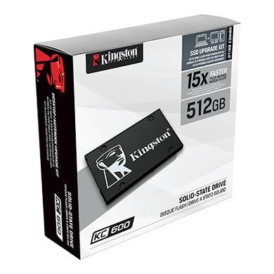 Накопичувач SSD Kingston 2.5" 512GB SATA KC600 (SKC600/512G) [110024]