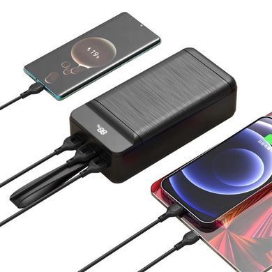 Універсальна мобільна батарея XO PR157 40000mAh Black (PR157.black) [603508]