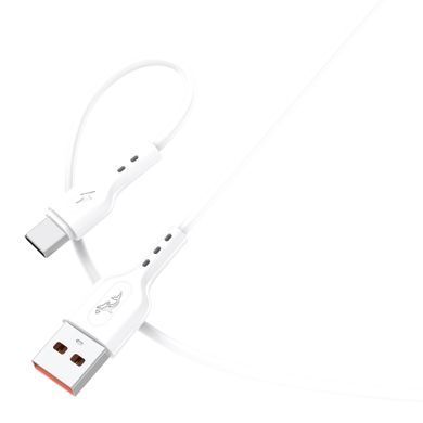 Кабель SkyDolphin S66T USB - USB Type-C (M/M), 1 м, White (SDUSB-000649) [611578]