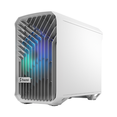 Корпус для ПК FRACTAL DESIGN Torrent Nano RGB White TG clea (FD-C-TOR1N-05) [303862]