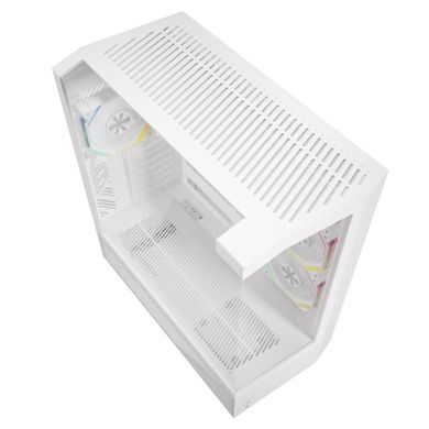 Корпус для комп'ютера DARK FLASH ATX без блока живлення DY460 білий (DY460 WHITE) [503223]