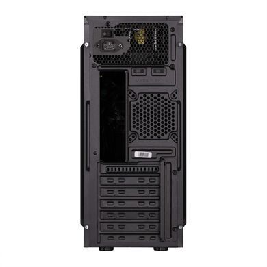 Корпус 2E Alfa E185-400 з БЖ 2E ATX400W, 1xUSB3.0, 2xUSB2.0, VGA 310мм, ATX, чорний (2E-E185-400) [112508]