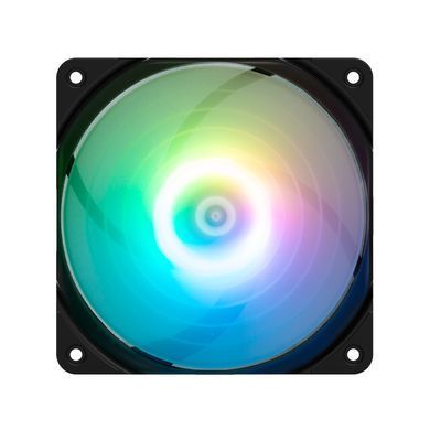 Корпусний вентилятор Zalman AF120R ARGB 120мм, 800-1500rpm, 4pin, PWM, 3pin+5VARGB, 24,3dBa, чорний (ZM-AF120RARGBBLACK) [109600]