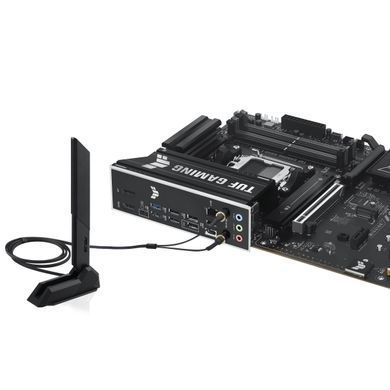 Материнcька плата ASUS TUF GAMING B850-E WIFI sAM5 B850 4xDDR5 M.2 HDMI DP Wi-Fi BT ATX (90MB1L20-M0EAY0) [109223]
