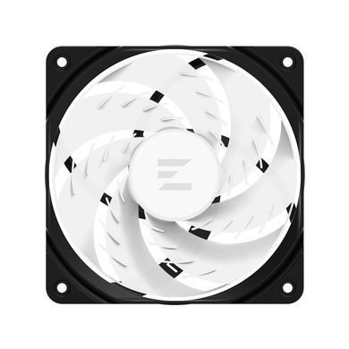 Корпусний вентилятор Zalman AF120R ARGB 120мм, 800-1500rpm, 4pin, PWM, 3pin+5VARGB, 24,3dBa, чорний (ZM-AF120RARGBBLACK) [109600]