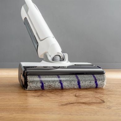 Пилосос Rowenta безпровідний миючий X-Clean 10, 200Вт, конт пил -0.67л, конт для води-0.79л, автон. робота до 60хв, вага-4.15кг, НЕРА, білий (GZ7035WO) [102464]