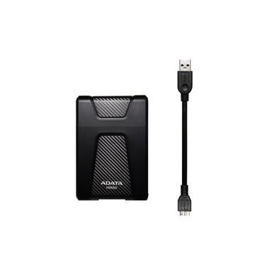 Зовнішній жорсткий диск PHD External 2.5'' ADATA USB 3.1 DashDrive Durable HD650 1TB Black (AHD650-1TU31-CBK) [803155]