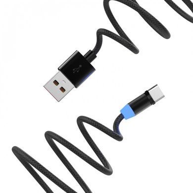 Кабель SkyDolphin S59T Magnetic USB - USB Type-C (M/M), 1 м, Black (SDUSB-000441) [604199]