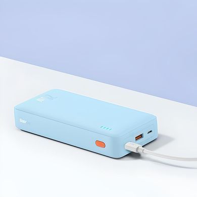 Зовнішній акумулятор Baseus Airpow Fast Charge Power Bank 10000mAh 20W Galaxy Blue (P10022801313-00) [805554]