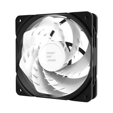 Корпусний вентилятор Zalman AF120R ARGB 120мм, 800-1500rpm, 4pin, PWM, 3pin+5VARGB, 24,3dBa, чорний (ZM-AF120RARGBBLACK) [109600]