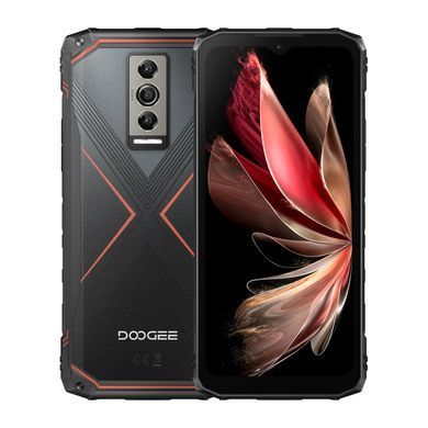 Смартфон Doogee Blade 10 Pro 6.56" 6/256ГБ, 2SIM, 5150мА&bull;год, чорно-червоний (6923740215005) [101364]