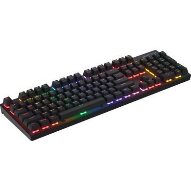 Клавіатура бездротова Hator Icefall Mecha Wireless Rainbow Black (HTK204UA) [607406]
